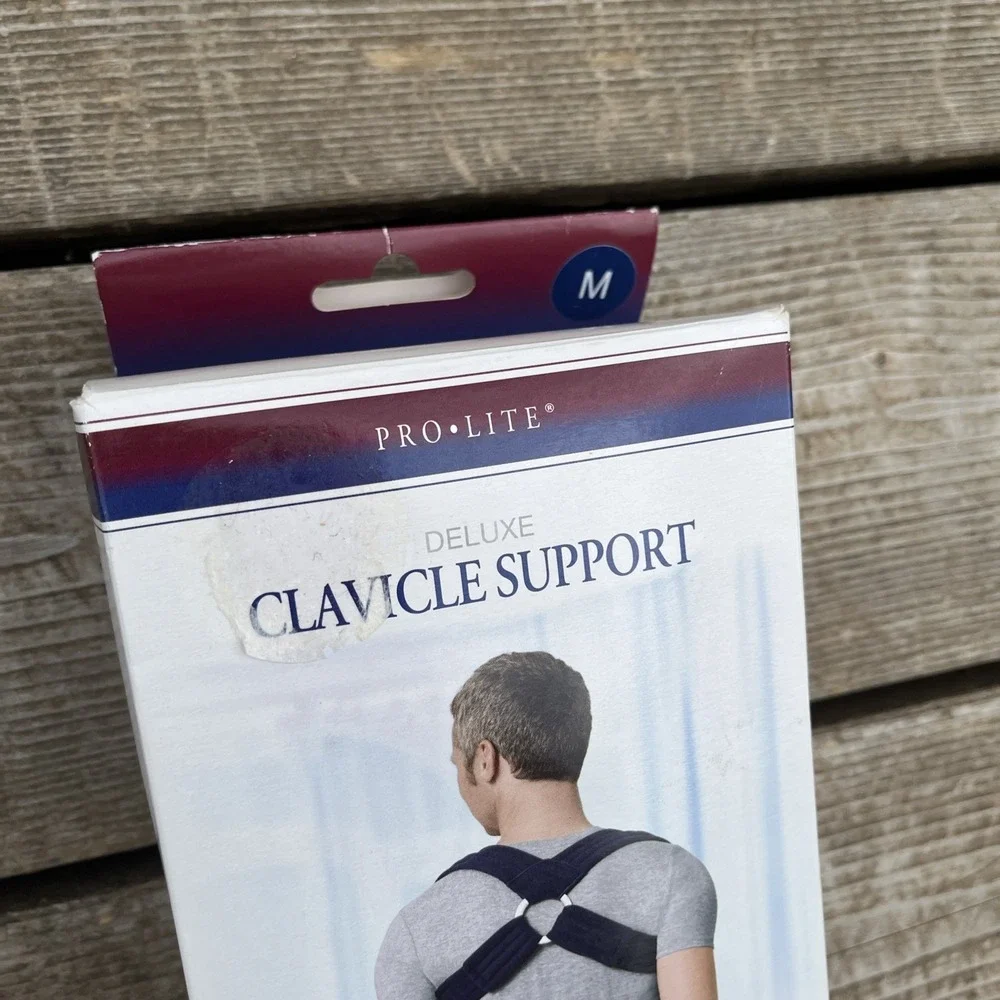 New FLA Orthopedics ProLite Deluxe Clavicle Support Blue Size Medium